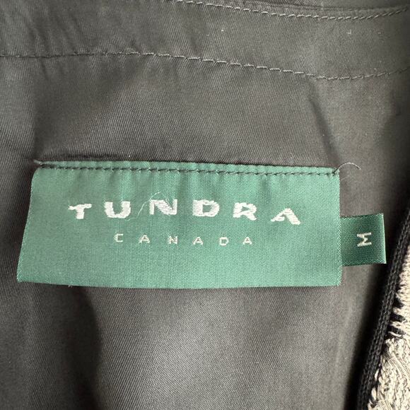 Vintage TUNDRA CANADA Vest Mens Medium Sweater 3D Textured Biggie 80s 90s - Picture 8 of 9